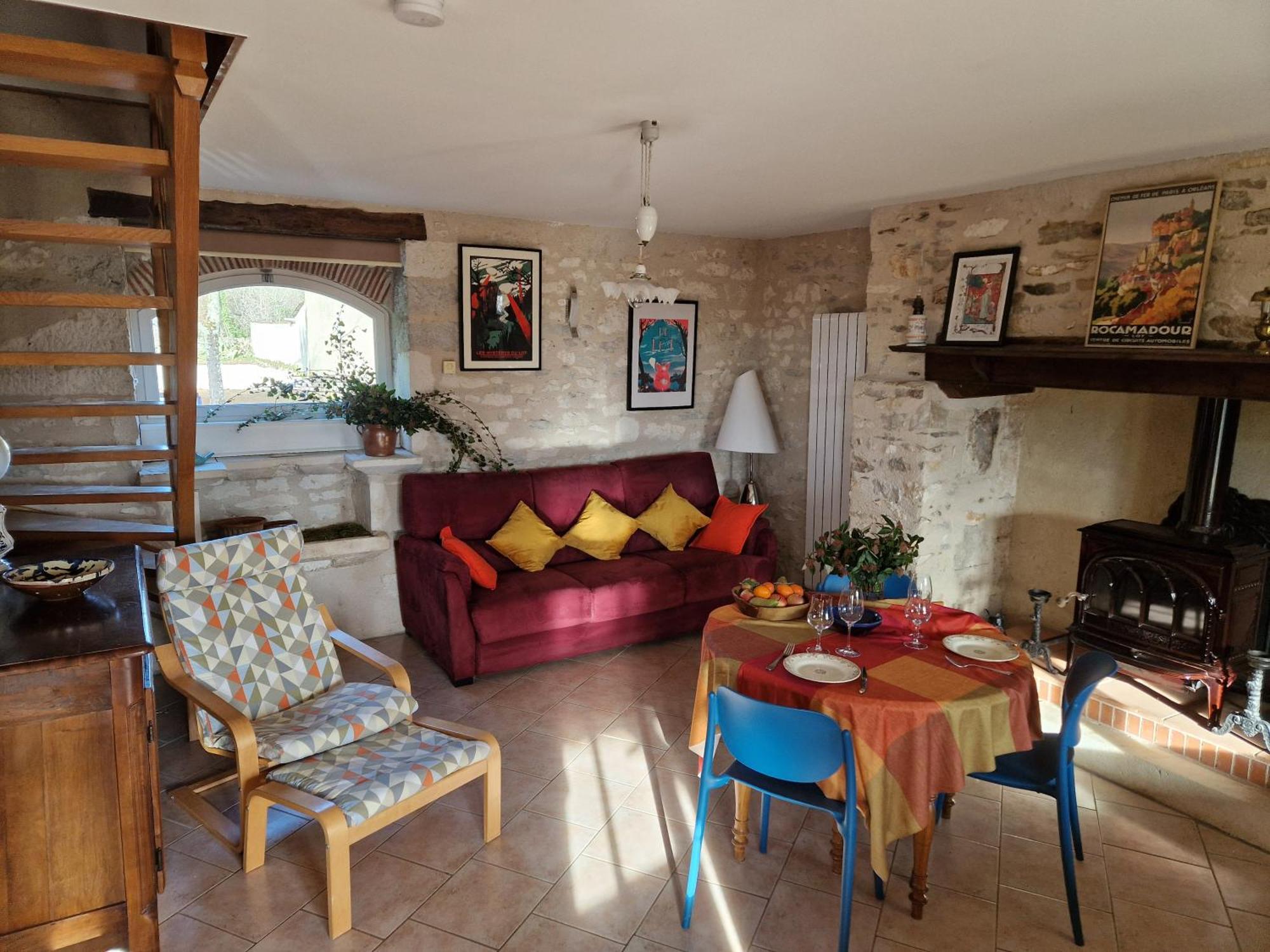 Maison Quercynoise En Pierre Concots Bagian luar foto